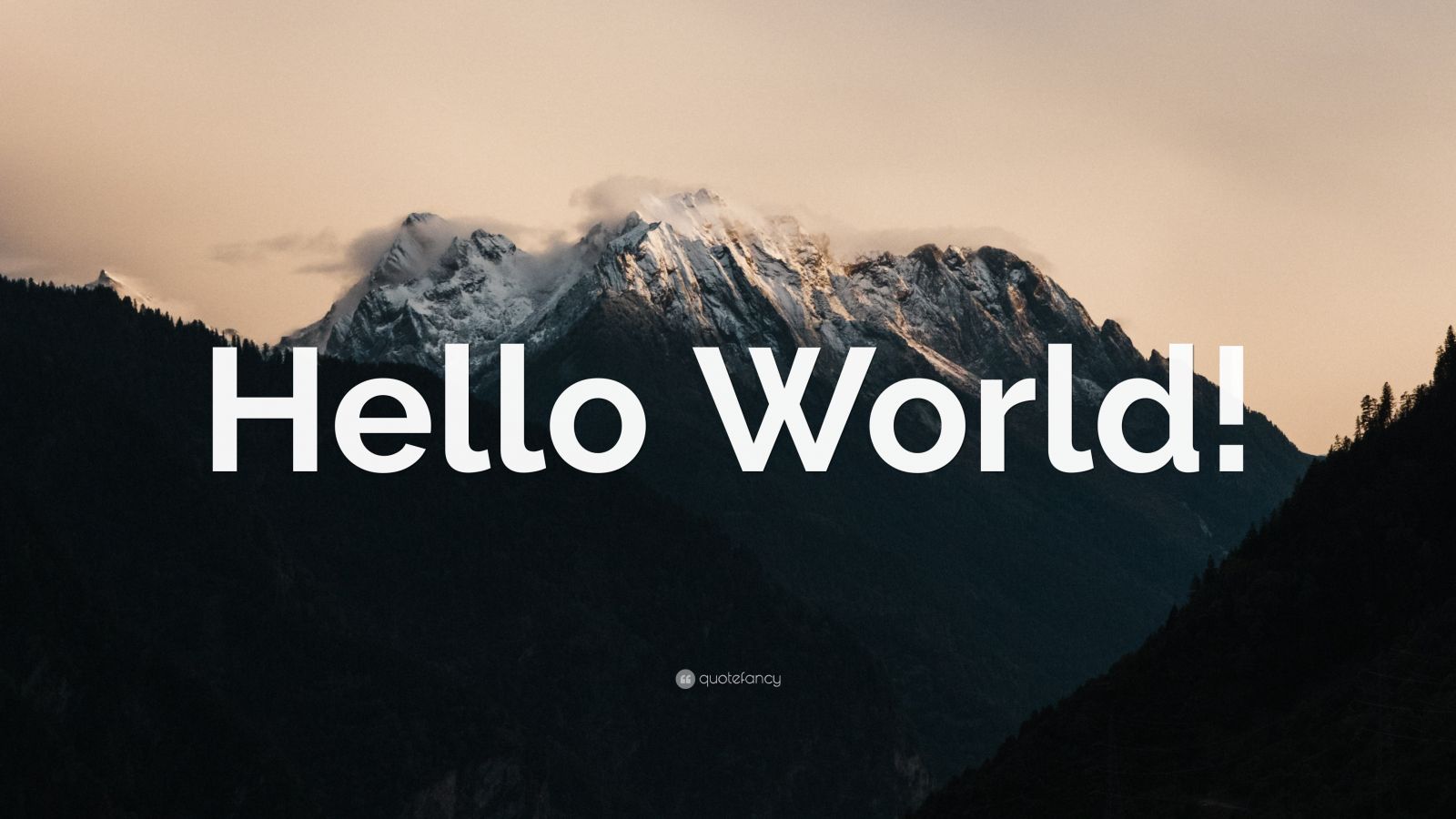 Hello World!